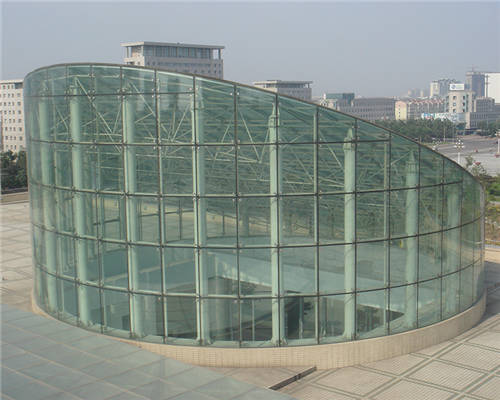 錦州圖書(shū)館玻璃采光幕墻